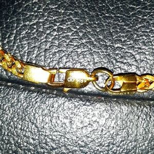 18k necklace